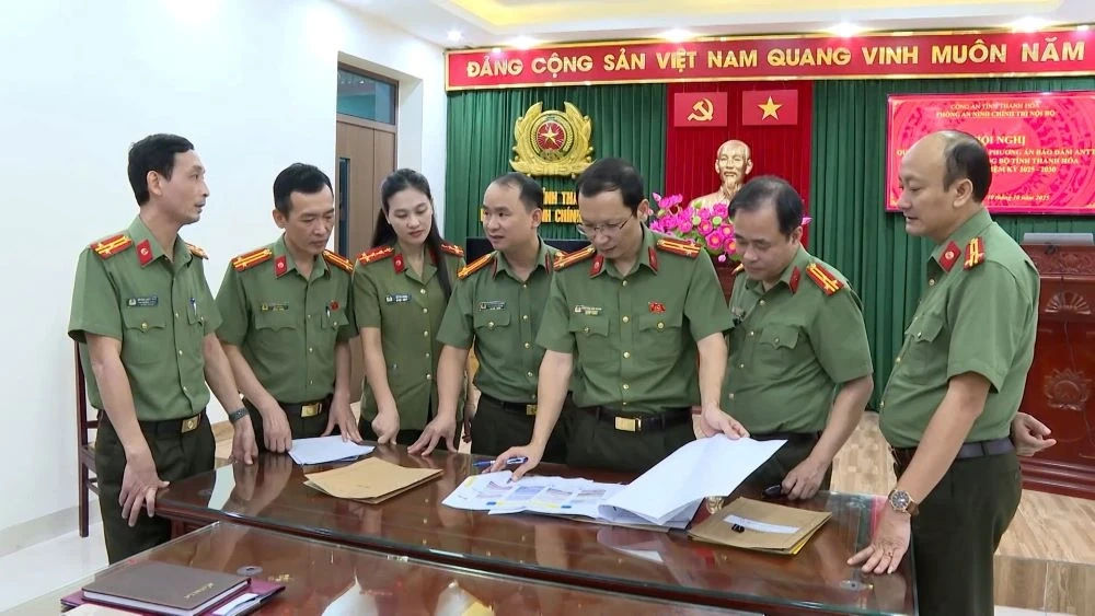 Bảo vệ an ninh, an toàn cho Đại hội Đảng bộ tỉnh Thanh Hóa lần thứ XX