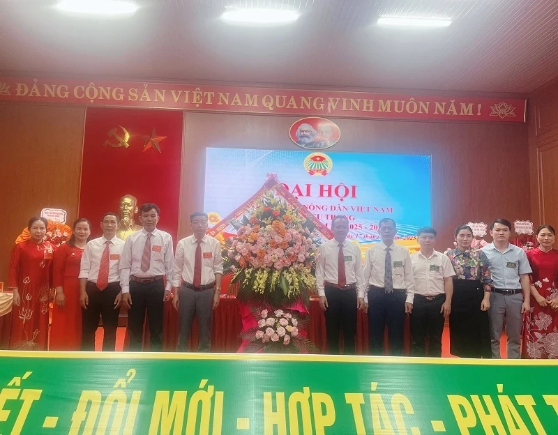 Đại hội đại biểu Hội Nông dân xã Thiệu Trung, nhiệm kỳ 2025-2030