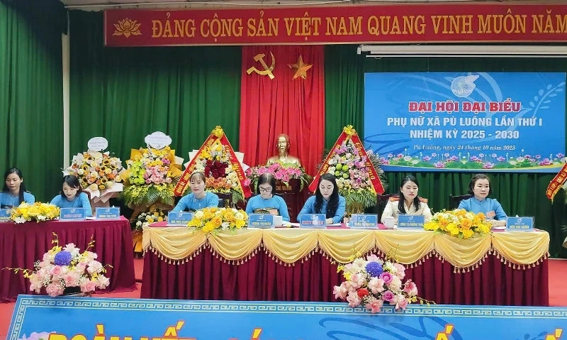 Phụ nữ xã Pù Luông chung sức xây dựng địa phương phát triển bền vững