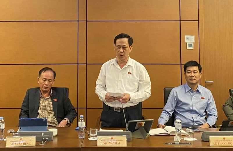 Đoàn ĐBQH Thanh Hóa tham gia góp ý dự án Luật Phá sản (sửa đổi), Luật Bảo hiểm tiền gửi (sửa đổi)