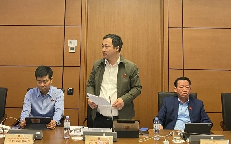 Đoàn ĐBQH Thanh Hóa tham gia góp ý dự án Luật Phá sản (sửa đổi), Luật Bảo hiểm tiền gửi (sửa đổi)