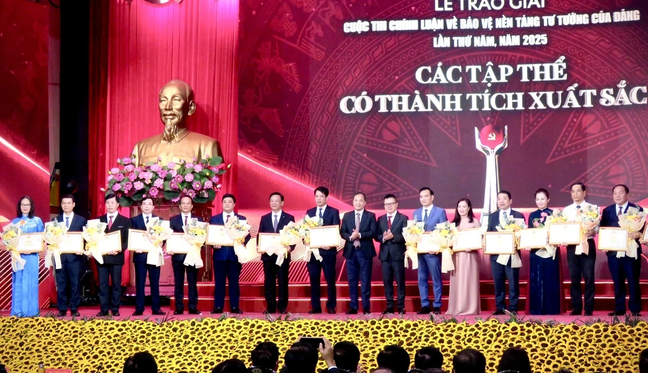 Thanh Hóa đoạt Giải “Tập thể xuất sắc” và 4 giải tại Cuộc thi chính luận về bảo vệ nền tảng tư tưởng của Đảng lần thứ 5, năm 2025