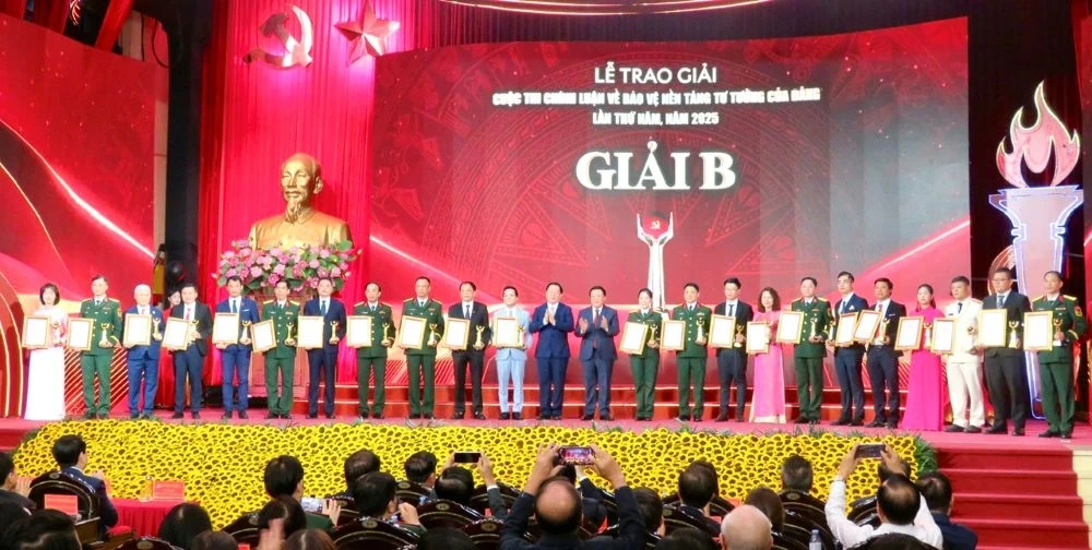 Thanh Hóa đoạt Giải “Tập thể xuất sắc” và 4 giải tại Cuộc thi chính luận về bảo vệ nền tảng tư tưởng của Đảng lần thứ 5, năm 2025