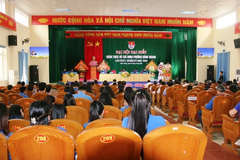 Tuổi trẻ Đông Quang xung kích, sáng tạo vì mục tiêu xây dựng phường đạt tiêu chí đô thị loại I