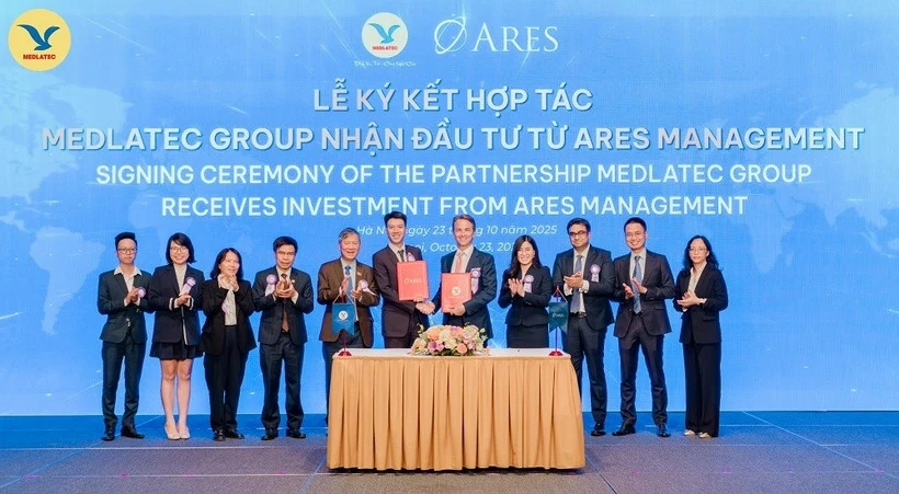 Ares ký kết hợp tác đầu tư vốn với đơn vị y tế đầu tiên tại Việt Nam
