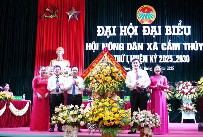 Đại Hội Đại biểu Hội Nông dân xã Cẩm Thủy