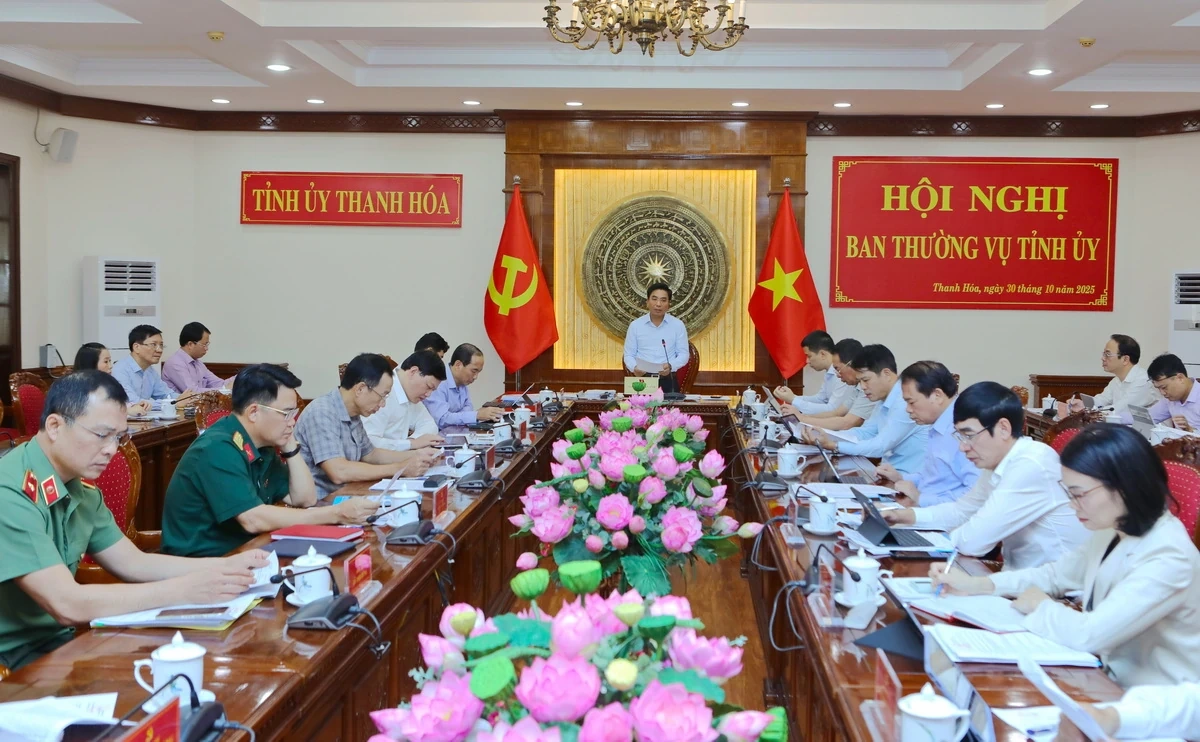 Thống nhất nội dung trình Kỳ họp thứ 35, HĐND tỉnh Thanh Hóa khóa XVIII