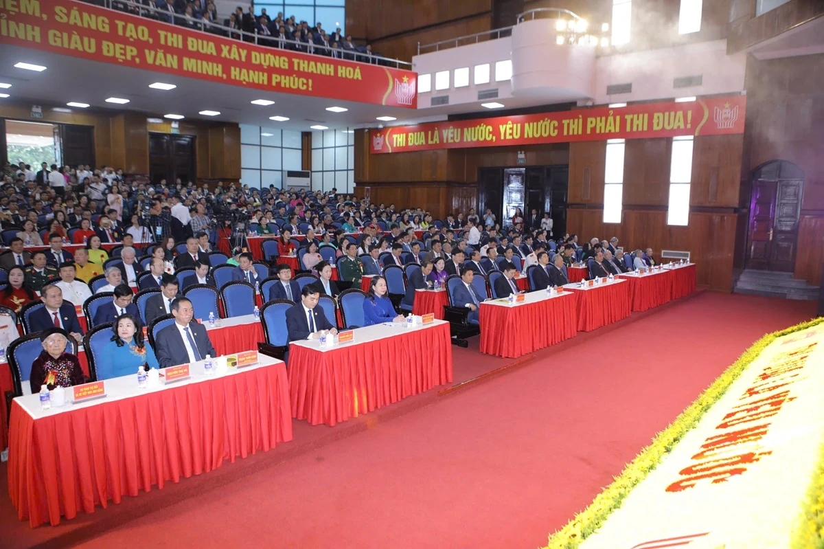 Tỉnh Thanh Hóa tổ chức trọng thể Đại hội Thi đua yêu nước lần thứ XI, giai đoạn 2025-2030
