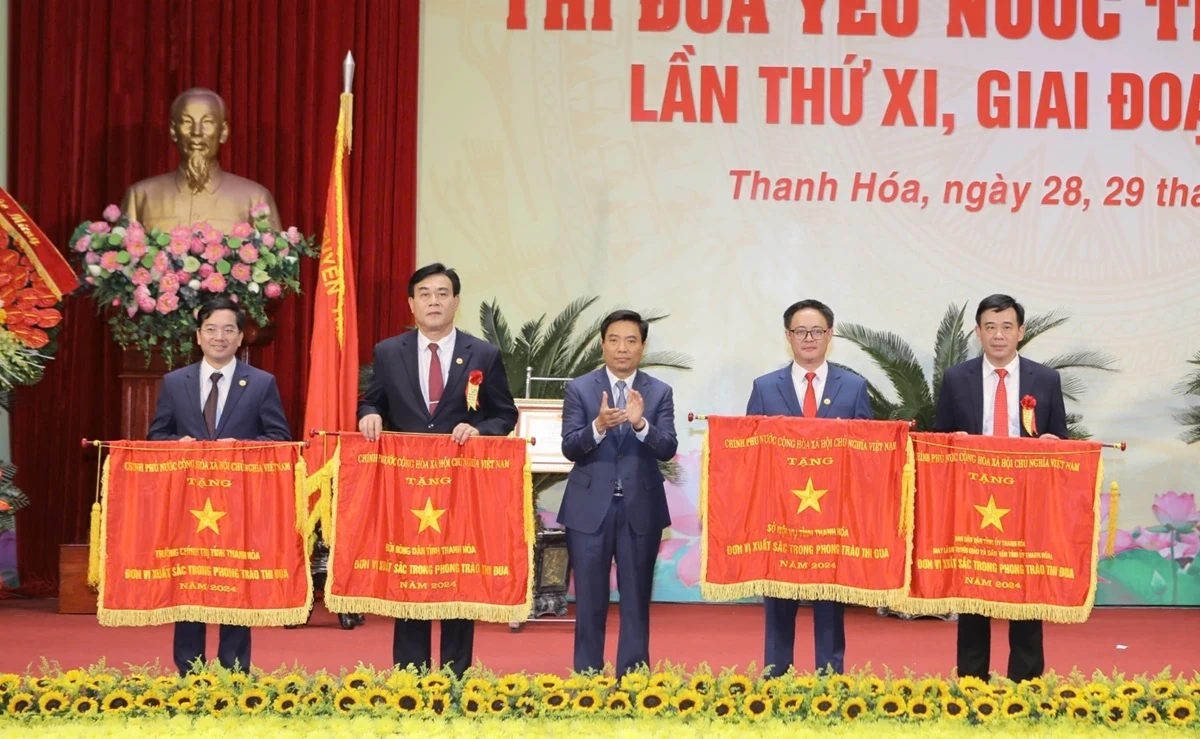 Tỉnh Thanh Hóa tổ chức trọng thể Đại hội Thi đua yêu nước lần thứ XI, giai đoạn 2025-2030