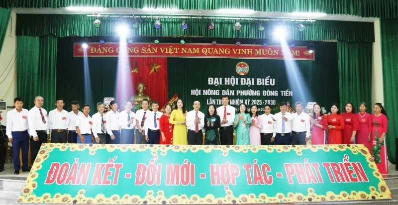 Phường Đông Tiến xây dựng tổ chức Hội Nông dân vững mạnh toàn diện