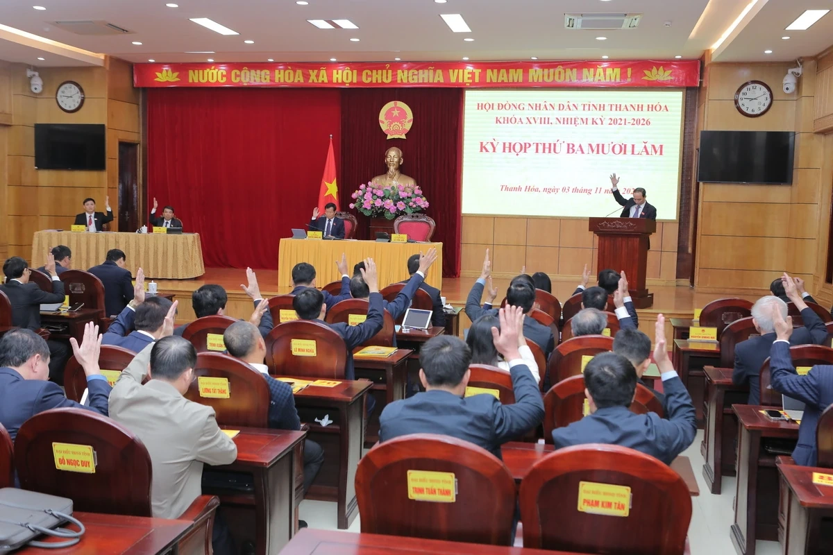 HĐND tỉnh Thanh Hóa khóa XVIII bầu bổ sung Phó Chủ tịch UBND tỉnh, Ủy viên UBND tỉnh và Trưởng Ban của HĐND tỉnh