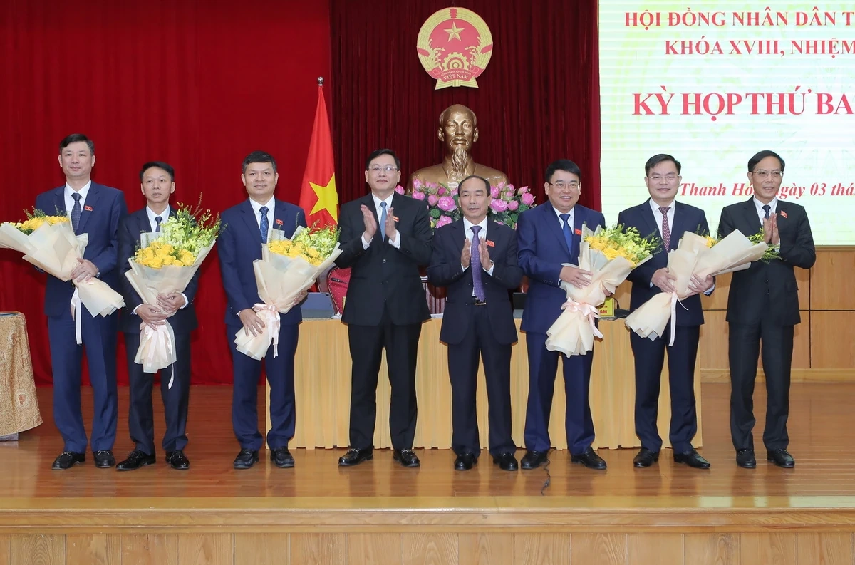 HĐND tỉnh Thanh Hóa khóa XVIII bầu bổ sung Phó Chủ tịch UBND tỉnh, Ủy viên UBND tỉnh và Trưởng Ban của HĐND tỉnh