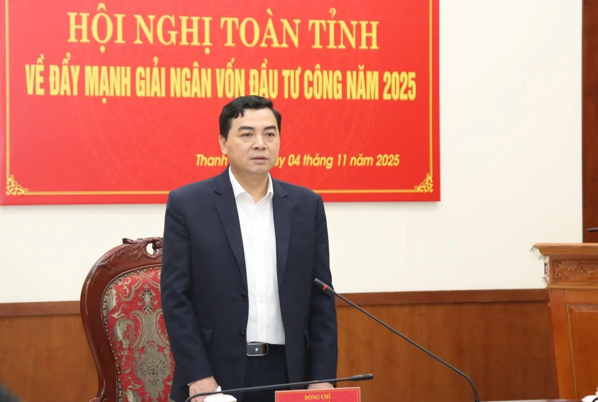 Tiếp tục đẩy mạnh giải ngân vốn đầu tư công năm 2025, bảo đảm hoàn thành mục tiêu, kế hoạch đề ra