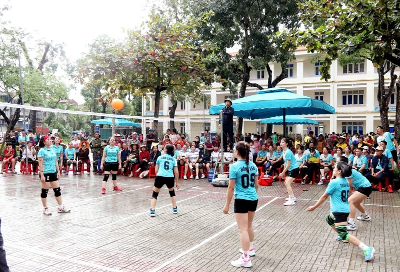 Đại hội Thể dục thể thao xã Yên Phú quy tụ 230 vận động viên