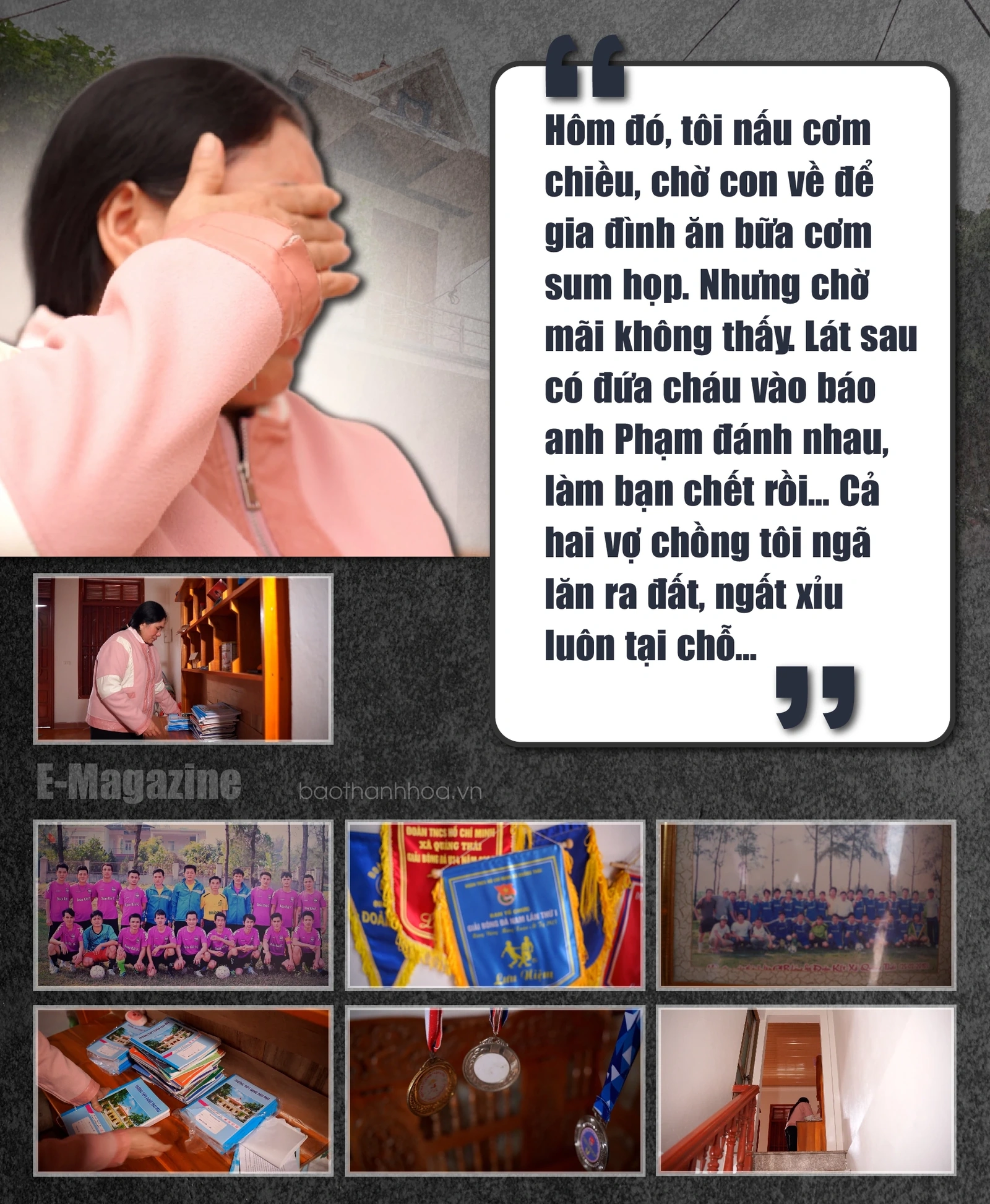 [E - Magazine] Từ bóng tối bạo lực đến ánh sáng yêu thương - Kỳ 1: Ám ảnh nỗi đau...