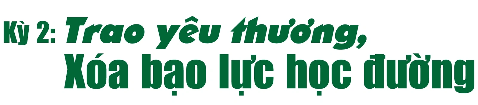 [E - Magazine] Từ bóng tối bạo lực đến ánh sáng yêu thương - Kỳ 1: Ám ảnh nỗi đau...