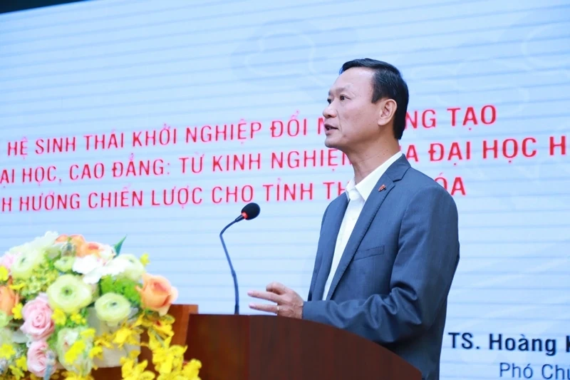 Xây dựng và phát triển trung tâm hỗ trợ khởi nghiệp tại các trường cao đẳng, đại học tại Thanh Hóa