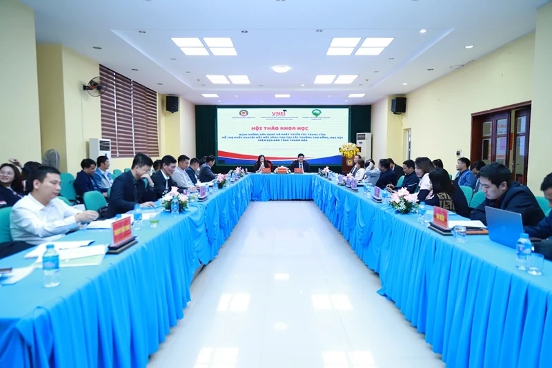 Xây dựng và phát triển trung tâm hỗ trợ khởi nghiệp tại các trường cao đẳng, đại học tại Thanh Hóa