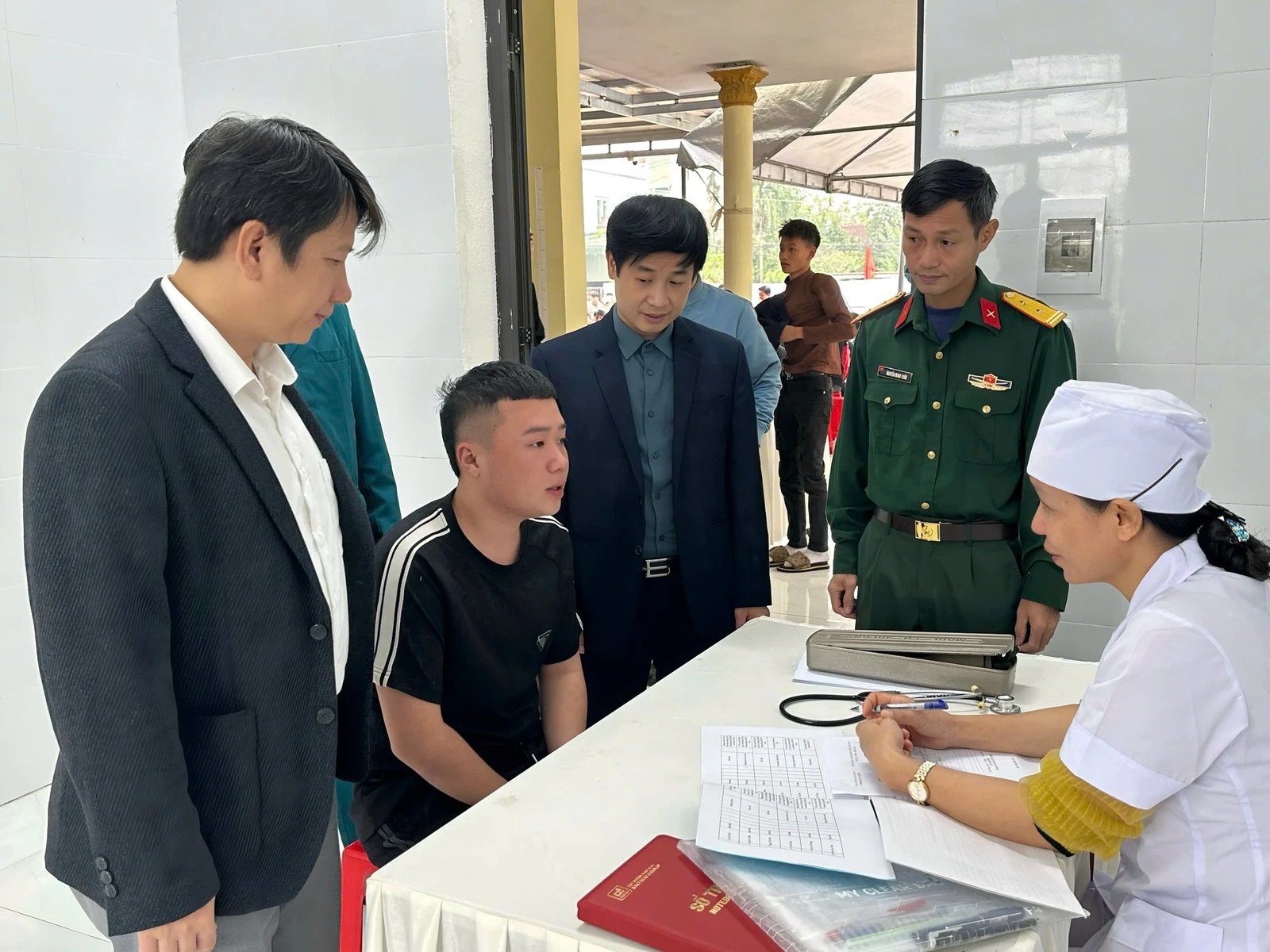 Xã An Nông tổ chức khám sơ tuyển nghĩa vụ quân sự năm 2026