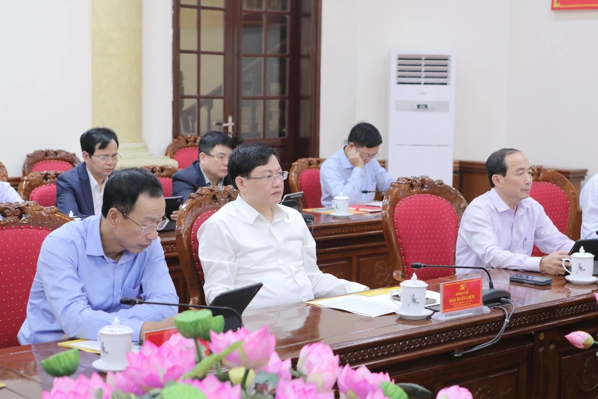 Ban Thường vụ Tỉnh ủy thống nhất nhiều nội dung quan trọng do Ban Thường vụ Đảng ủy UBND tỉnh trình