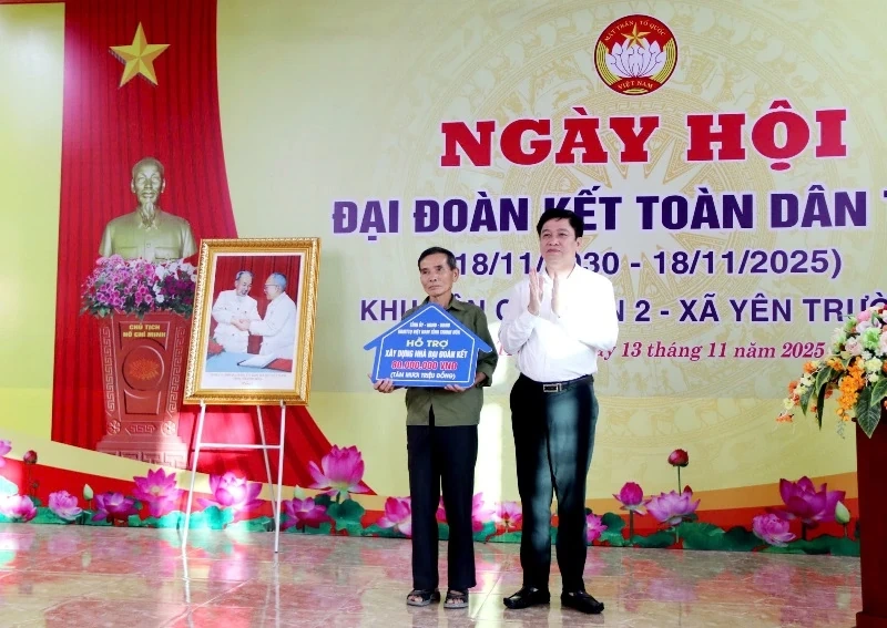 Thôn 2, xã Yên Trường phát huy truyền thống, xây dựng khối đại đoàn kết toàn dân