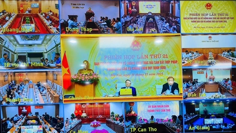 Phiên họp lần thứ 21 Ban Chỉ đạo Quốc gia về chống khai thác IUU