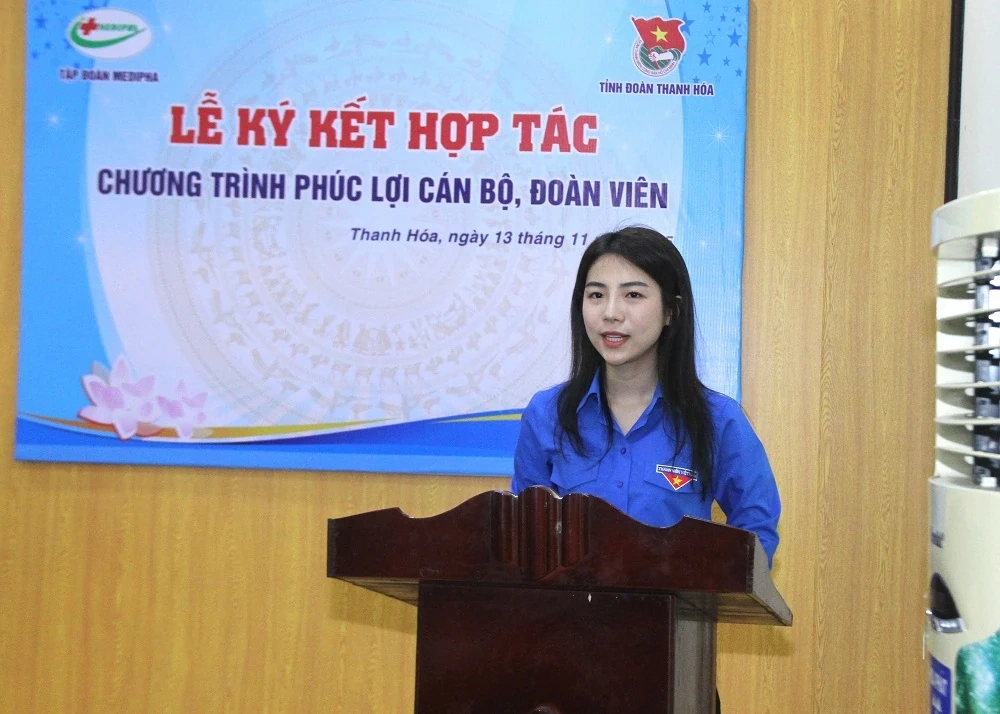 Hợp tác nâng cao sức khỏe cho đoàn viên, thanh niên tỉnh Thanh Hóa