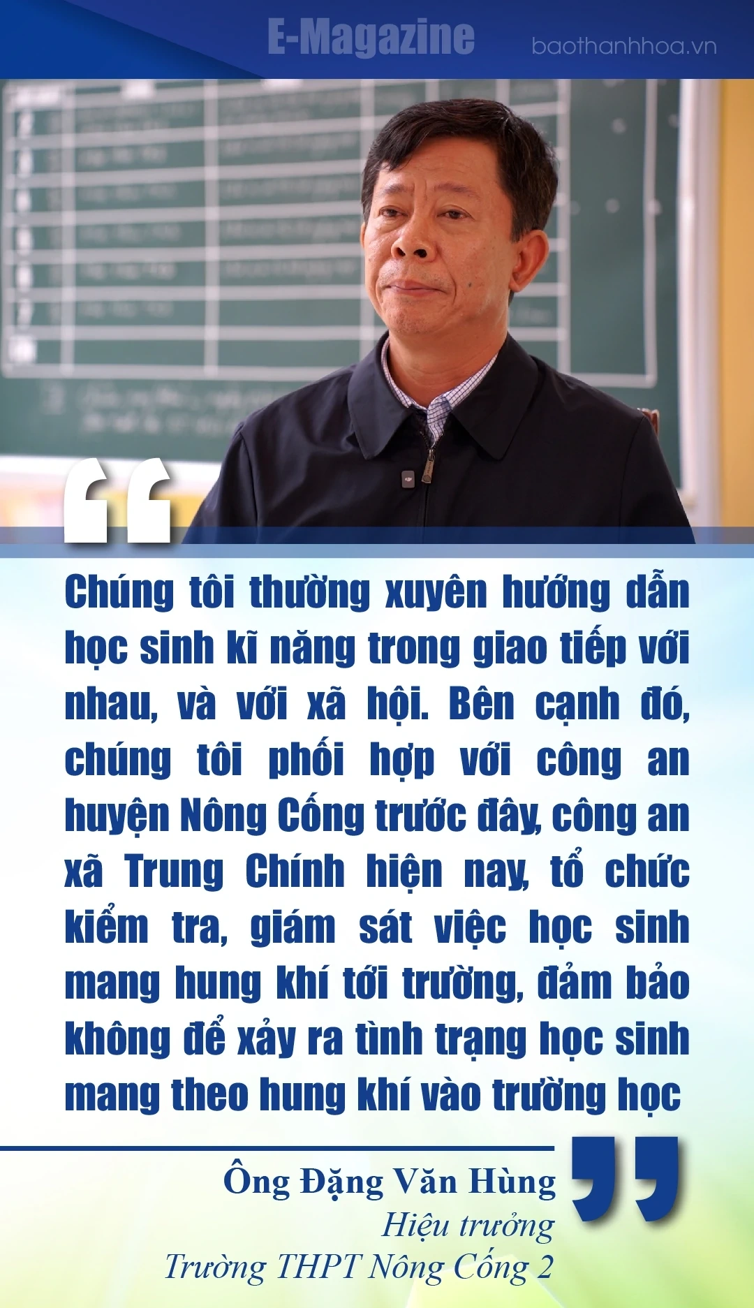 [E - Magazine] Từ bóng tối bạo lực đến ánh sáng yêu thương - Kỳ 2: Trao yêu thương, xóa bạo lực học đường
