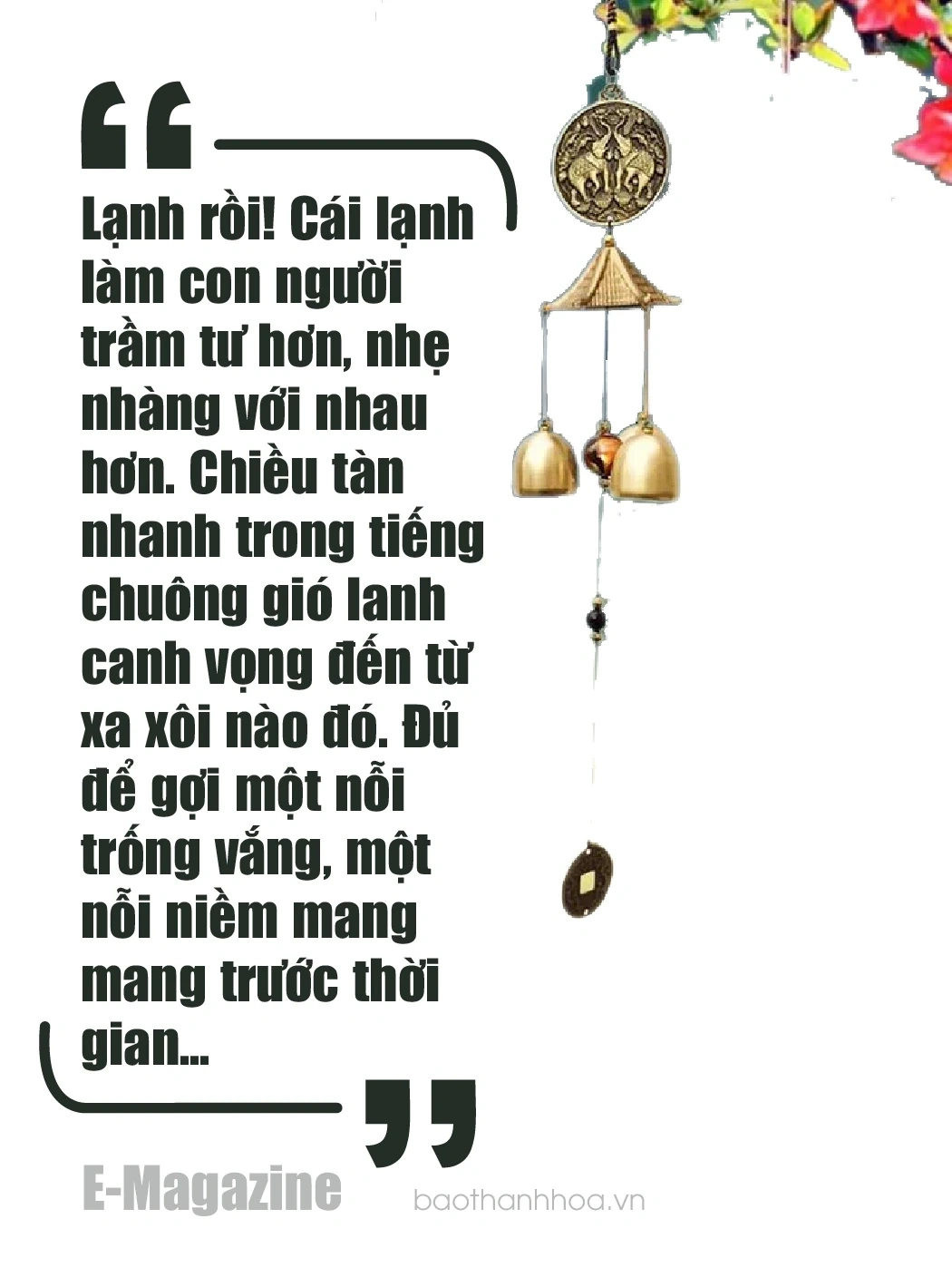 [E-Magazine]: Thơm theo mùa heo may ủ sương