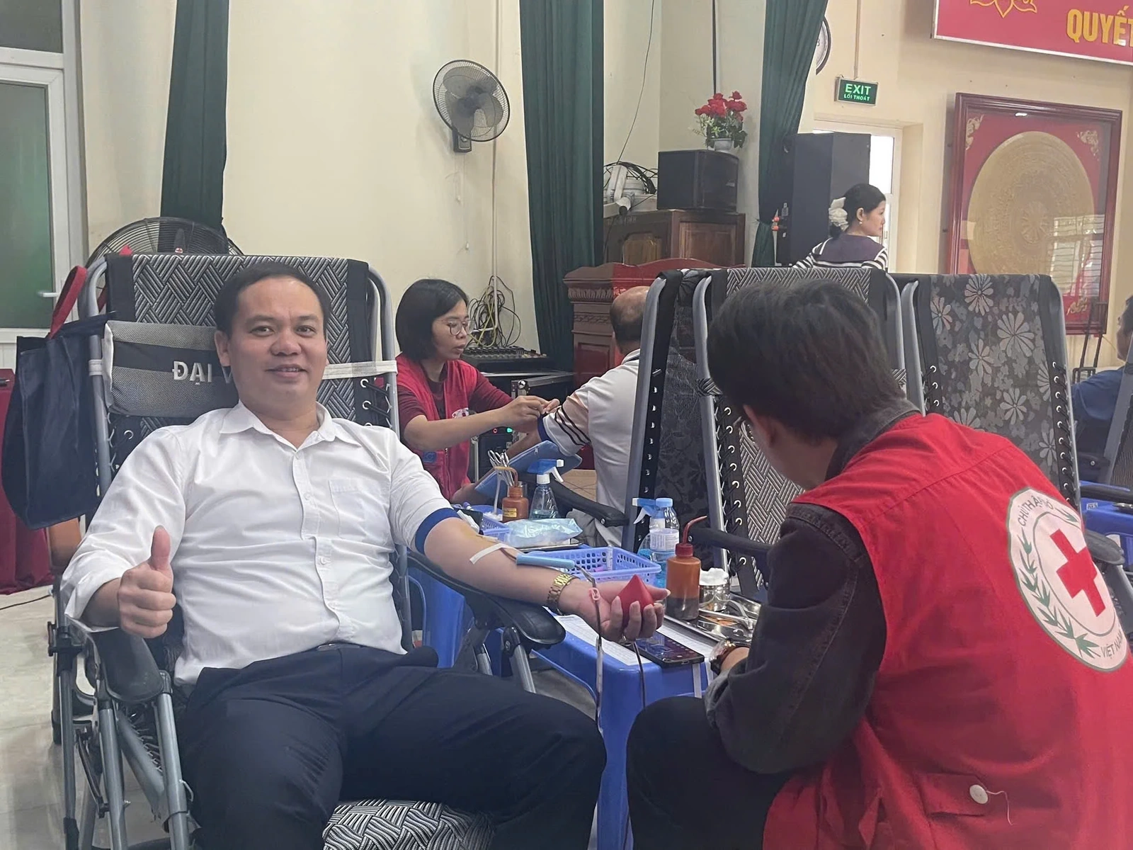 Xã An Nông tổ chức ngày hội hiến máu tình nguyện năm 2025