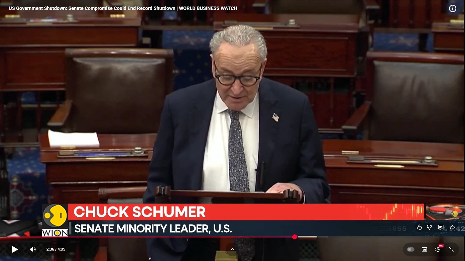 Mỹ sắp vượt qua “ác mộng quốc gia” sau 41 ngày đóng cửa chính phủ