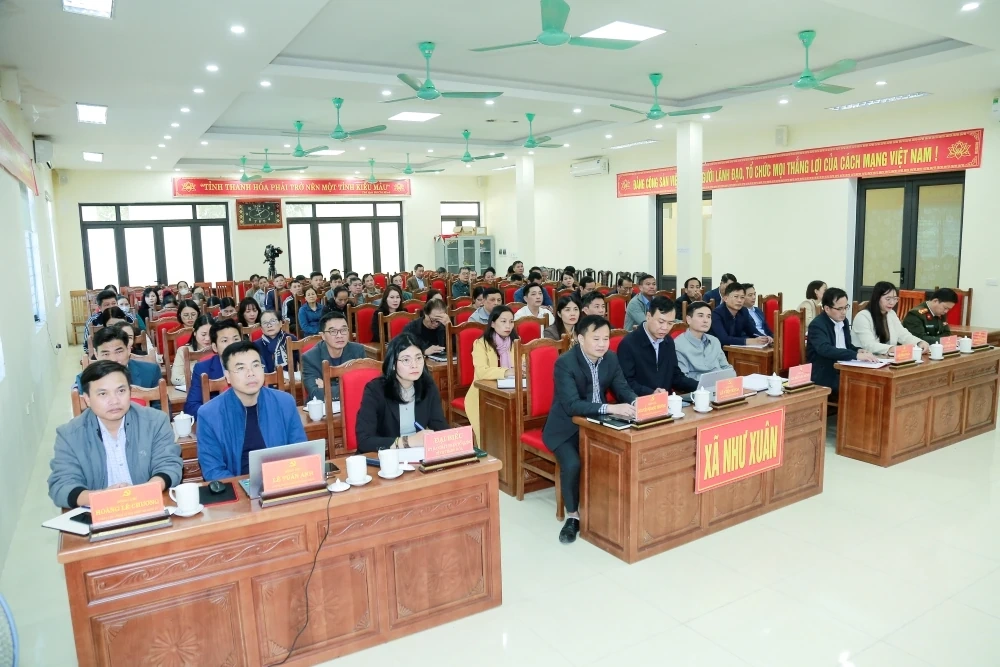 Tổ đại biểu HĐND tỉnh tiếp xúc cử tri xã Như Xuân