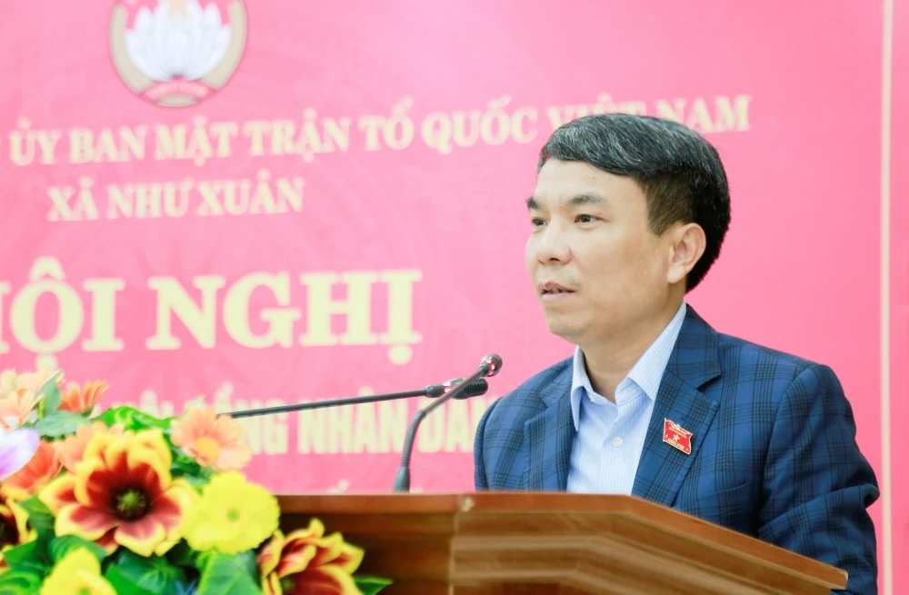 Tổ đại biểu HĐND tỉnh tiếp xúc cử tri xã Như Xuân