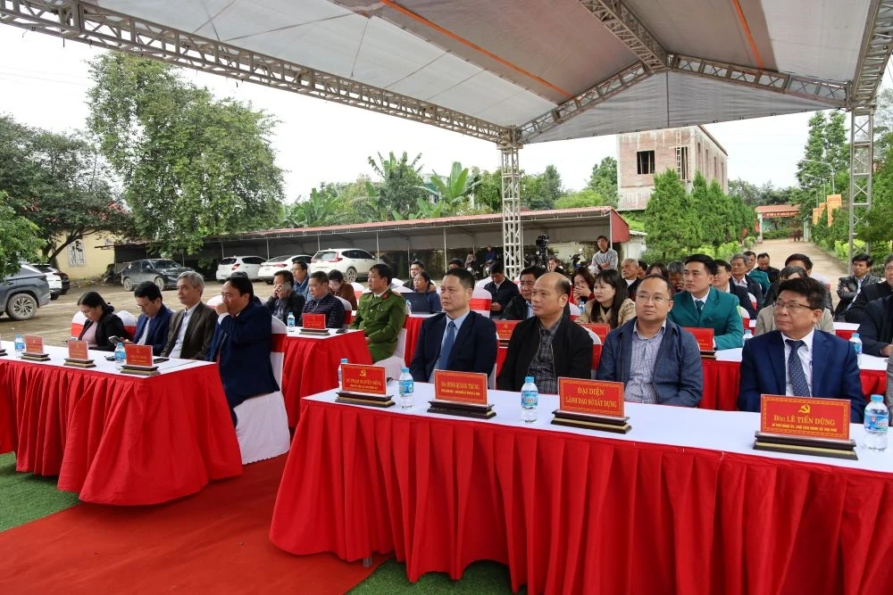 Khởi công dự án sửa chữa đường tỉnh 515C đoạn qua xã Triệu Sơn, Thọ Phú