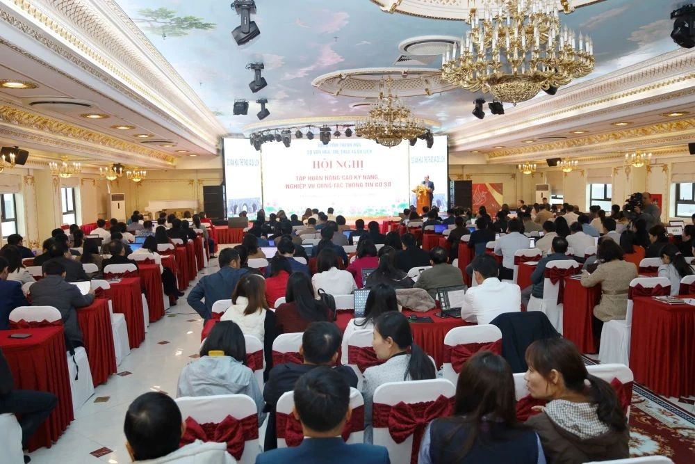 Nâng cao kỹ năng, nghiệp vụ công tác thông tin cơ sở