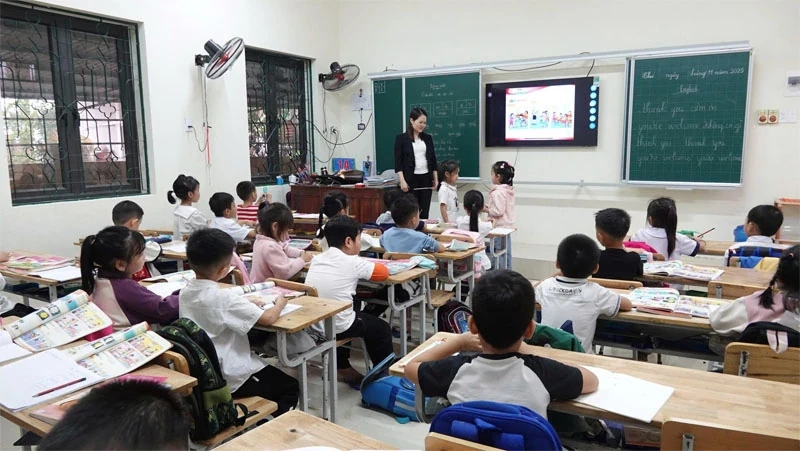 Từng bước đưa tiếng Anh thành ngôn ngữ thứ hai trong trường học