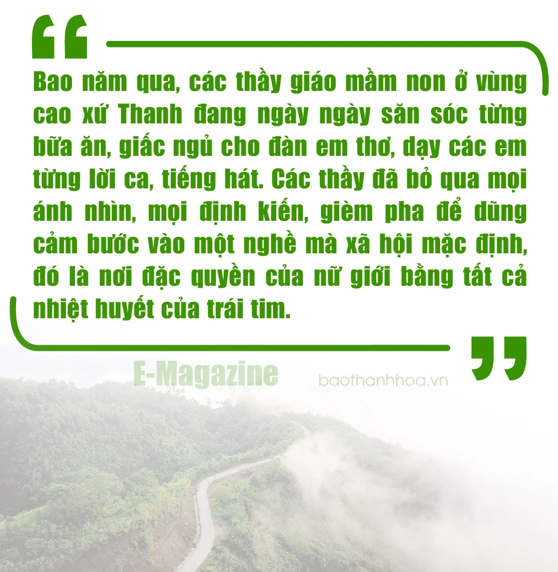 [E - Magazine] Những “người mẹ đặc biệt” gieo chữ nơi “thâm sơn cùng cốc”