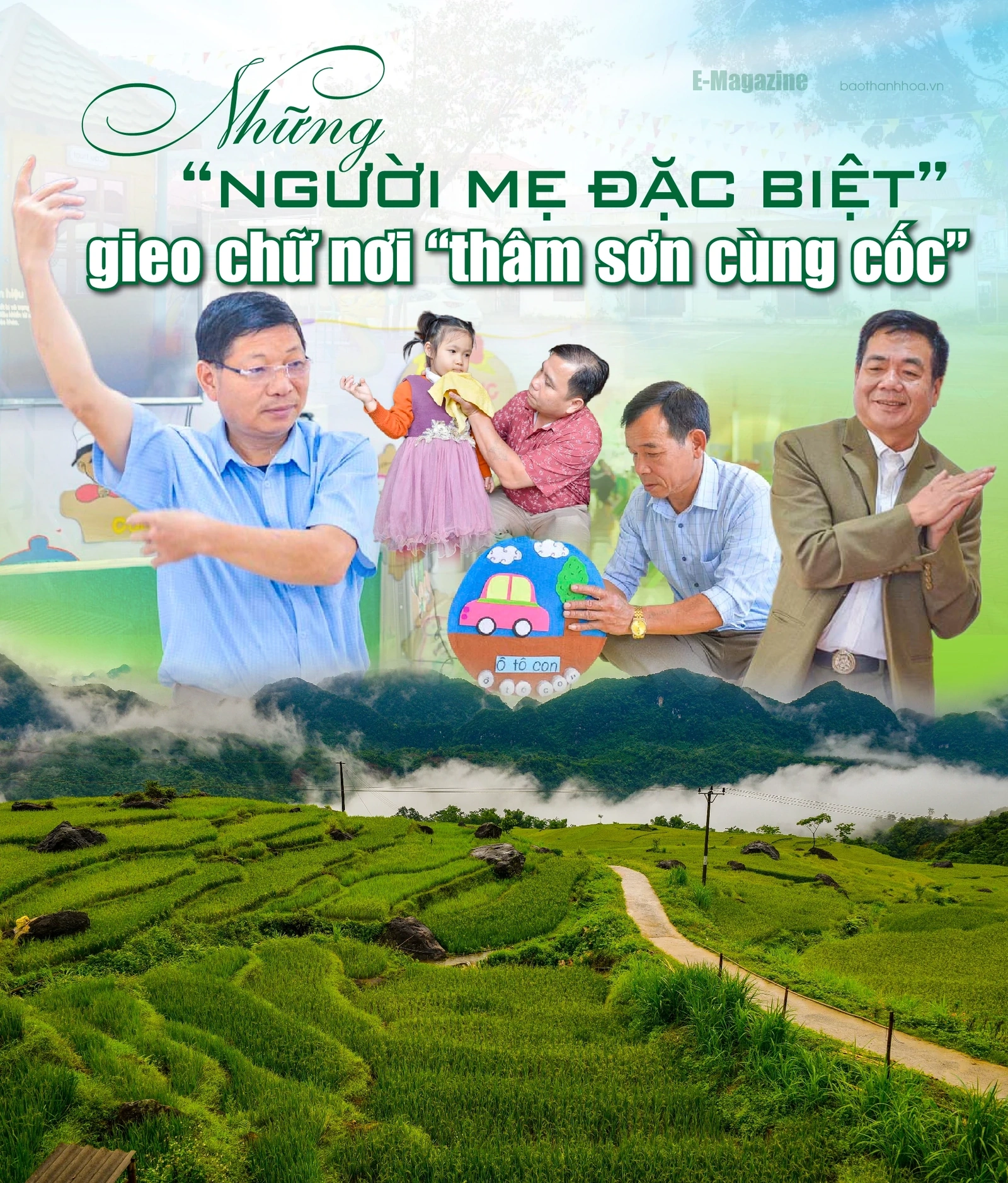 [E - Magazine] Những “người mẹ đặc biệt” gieo chữ nơi “thâm sơn cùng cốc”