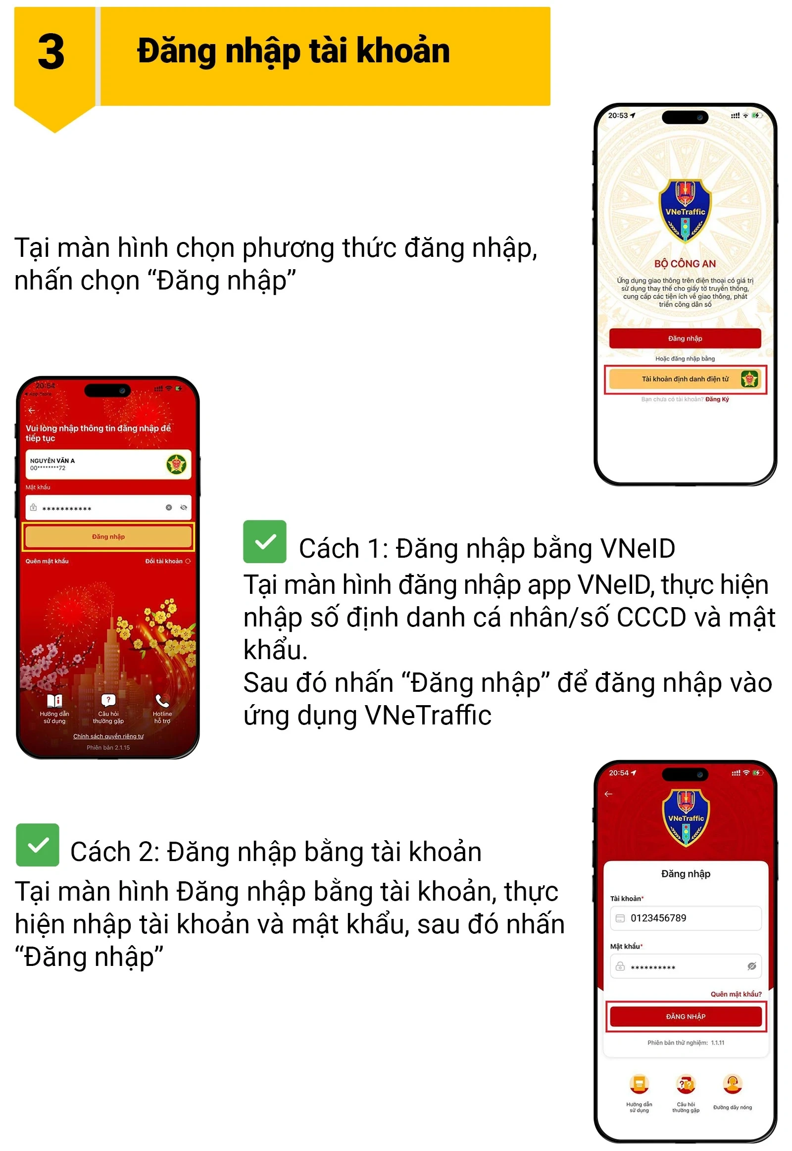 [Infographics] Hướng dẫn cài đặt ứng dụng giao thông thông minh Việt Nam – VneTraffic