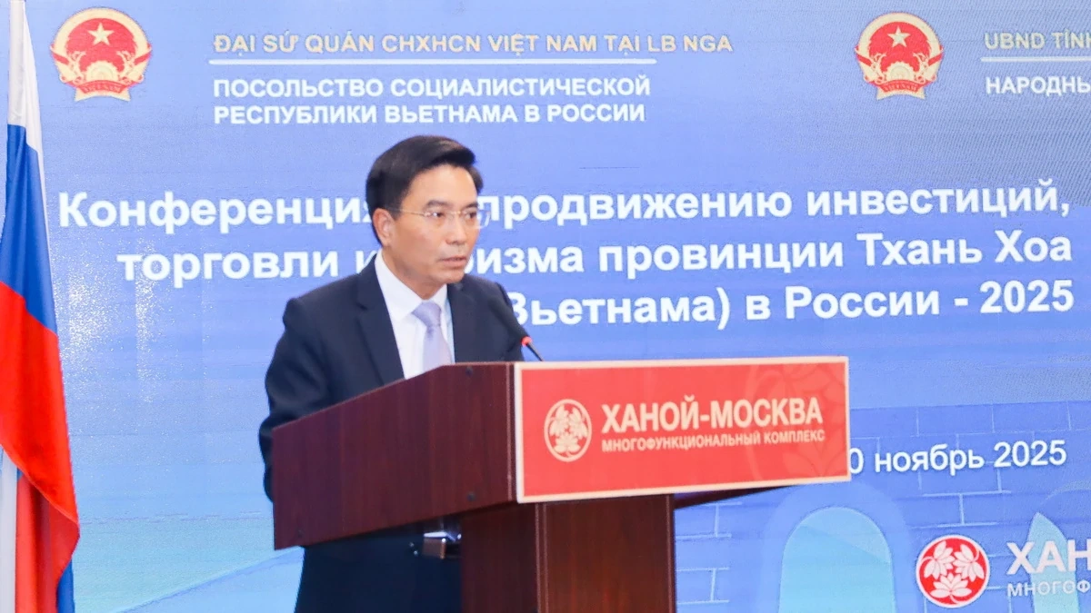 Tỉnh Thanh Hóa luôn chào đón các nhà đầu tư Nga, mong muốn đồng hành cùng phát triển