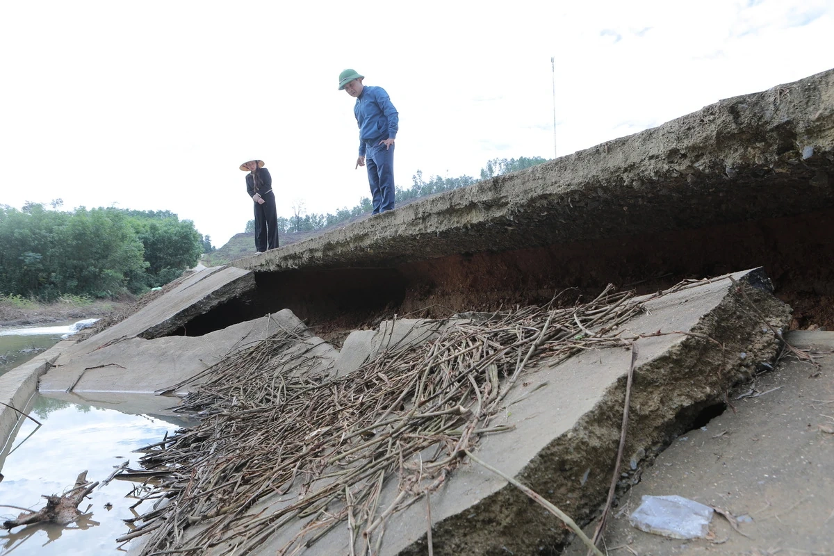 Hóa Quỳ cần nguồn lực để sớm khắc phục hậu quả thiên tai