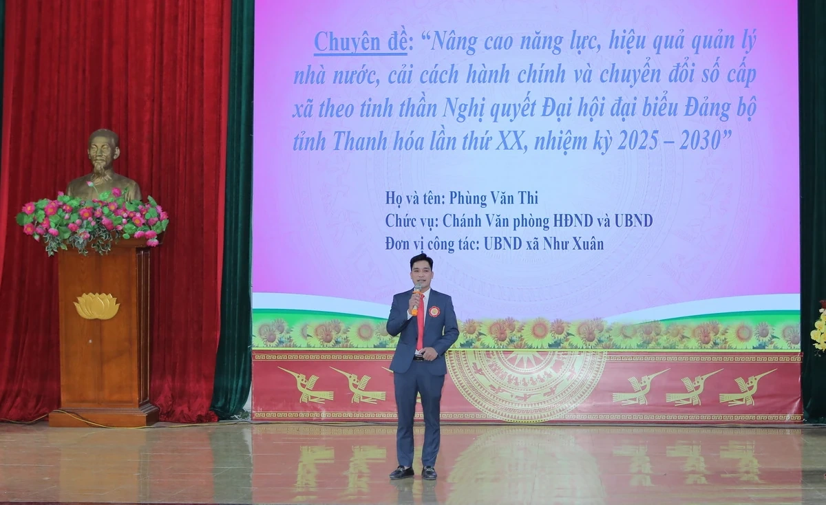 Như Xuân tổ chức Cuộc thi tìm hiểu Nghị quyết Đại hội Đảng bộ các cấp, nhiệm kỳ 2025-2030