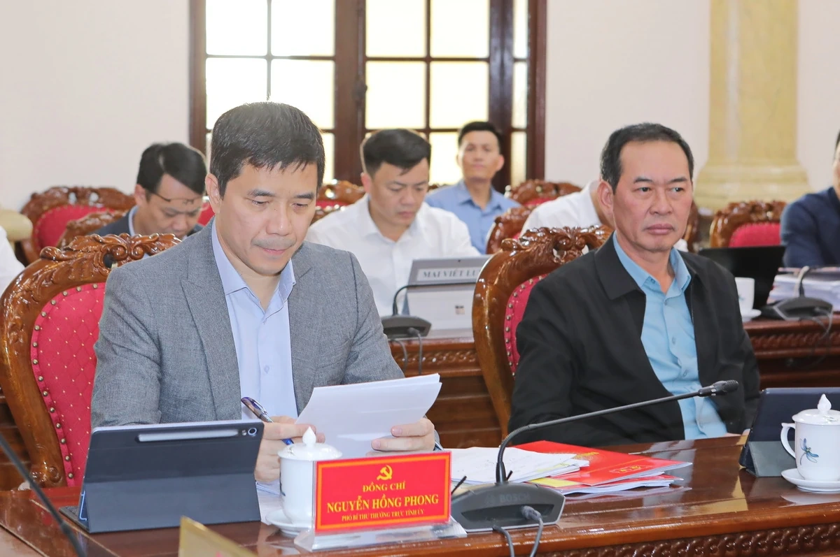 Ban Thường vụ Tỉnh ủy cho ý kiến các nội dung liên quan kỳ họp HĐND tỉnh cuối năm và công tác đối ngoại