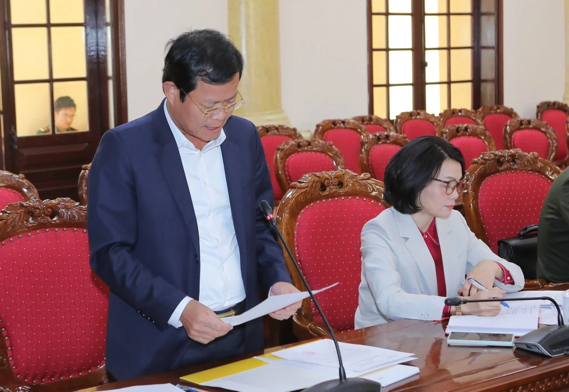 Ban Thường vụ Tỉnh ủy cho ý kiến các nội dung liên quan kỳ họp HĐND tỉnh cuối năm và công tác đối ngoại