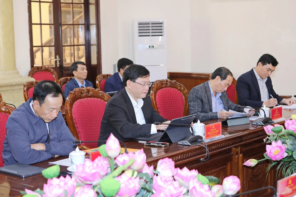 Ban Thường vụ Tỉnh ủy cho ý kiến các nội dung liên quan kỳ họp HĐND tỉnh cuối năm và công tác đối ngoại