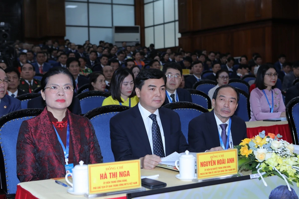 Đại hội đại biểu MTTQ Việt Nam tỉnh Thanh Hóa lần thứ XVI: Khơi dậy sức mạnh đại đoàn kết, tăng cường đồng thuận xã hội, vì mục tiêu phát triển nhanh và bền vững