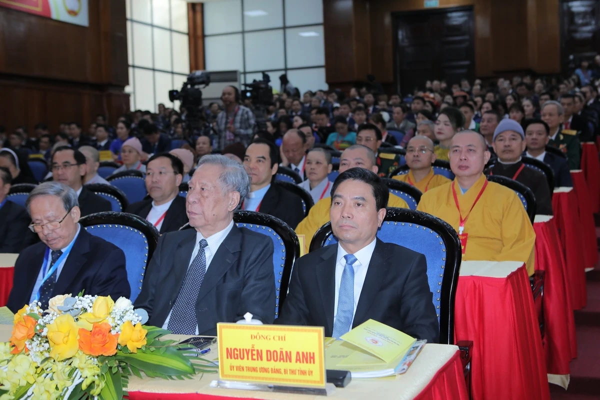 Đại hội đại biểu MTTQ Việt Nam tỉnh Thanh Hóa lần thứ XVI: Khơi dậy sức mạnh đại đoàn kết, tăng cường đồng thuận xã hội, vì mục tiêu phát triển nhanh và bền vững