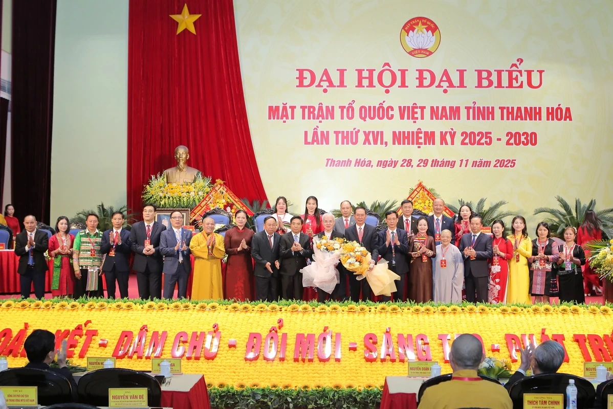 Đại hội đại biểu MTTQ Việt Nam tỉnh Thanh Hóa lần thứ XVI: Khơi dậy sức mạnh đại đoàn kết, tăng cường đồng thuận xã hội, vì mục tiêu phát triển nhanh và bền vững