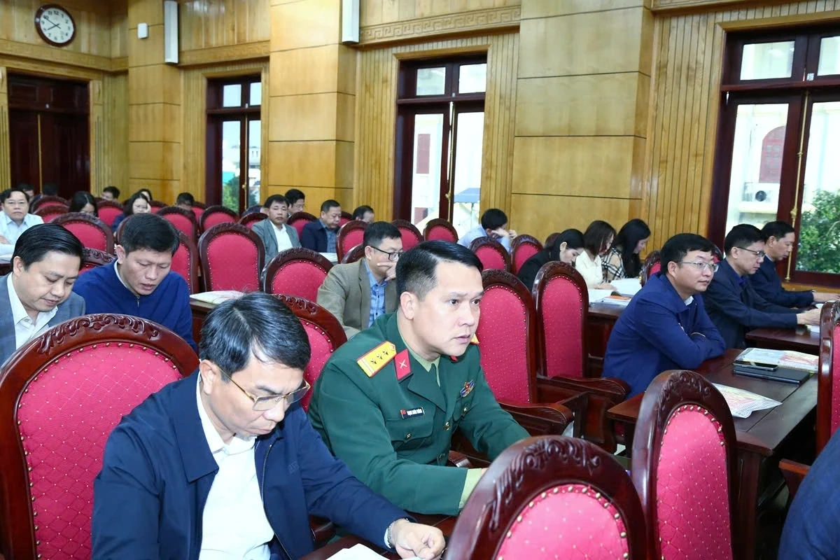 Triển khai công tác bầu cử ĐBQH khóa XVI và đại biểu HĐND các cấp nhiệm kỳ 2026-2031