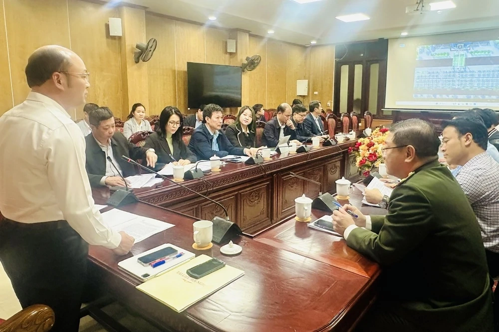 Hội nghị kết nối cung - cầu và trưng bày giới thiệu sản phẩm nông sản, thực phẩm an toàn tỉnh Thanh Hóa năm 2025 được tổ chức tại phường Hạc Thành